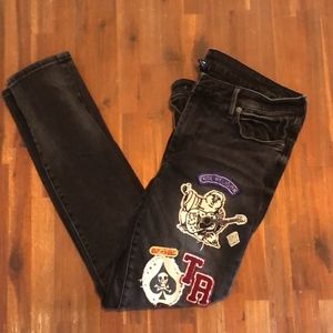 True Religion Patched Skinny